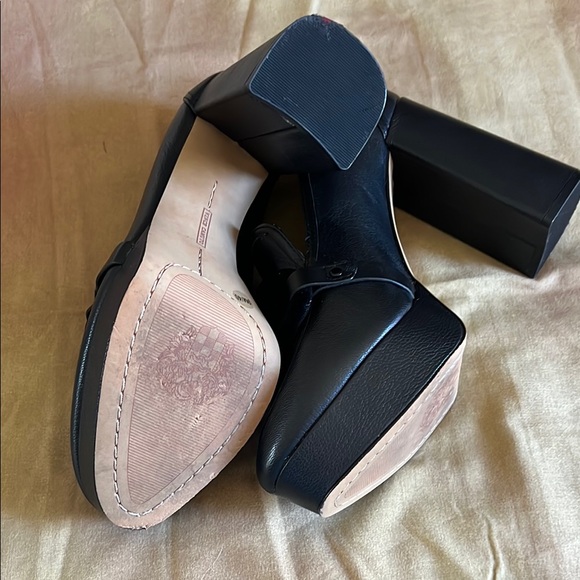Vince Camuto Black Heels with Block Heel - Picture 4 of 8
